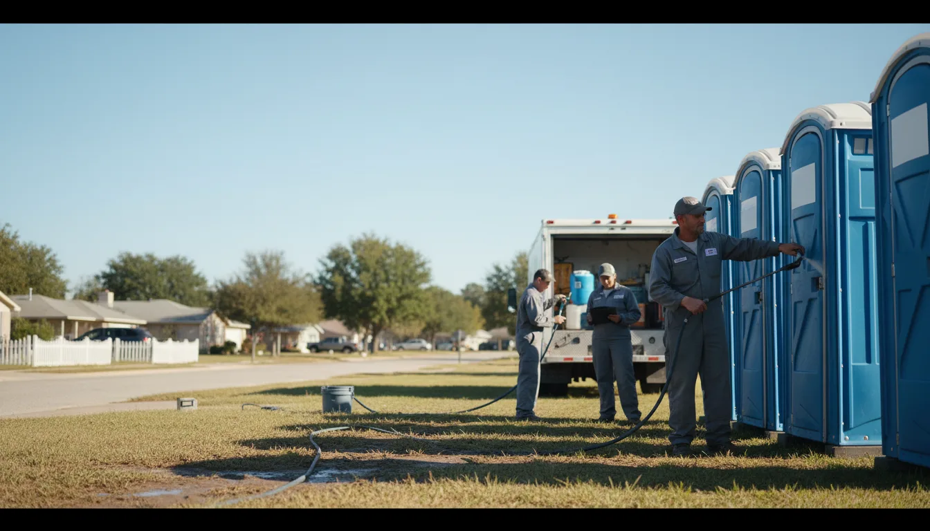 Long-Term Portable Toilet Rental in Hebron, NE near me